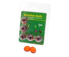TALOKA - 5 BRAZILIAN BALLS STRAWBERRY & CHOCOLATE INTIMATE GEL TALOKA - 5 BRAZILIAN BALLS STRAWBERRY & CHOCOLATE INTIMATE GEL