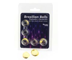 TALOKA - 5 BRAZILIAN BALLS VIBRATING & SHOCK EFFECT EXCITING GEL TALOKA - 5 BRAZILIAN BALLS VIBRATING & SHOCK EFFECT EXCITING GEL