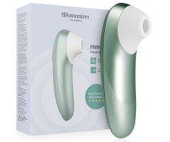 WOMANIZER - PRO VIBRANT CLITORAL STIMULATOR SAGE GREEN WOMANIZER - PRO VIBRANT CLITORAL STIMULATOR SAGE GREEN