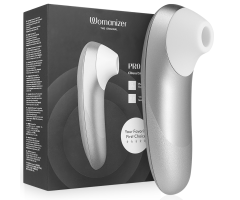 WOMANIZER - PRO VIBRANT CLITORAL STIMULATOR SILVER GREY WOMANIZER - PRO VIBRANT CLITORAL STIMULATOR SILVER GREY