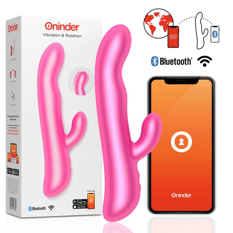 ONINDER - OSLO VIBRACI�N Y ROTACI�N ROSA - APLICACI�N GRATUITA