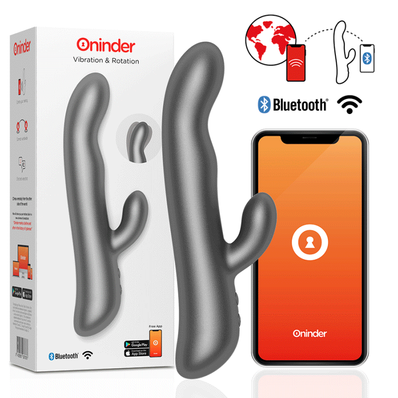 ONINDER - OSLO VIBRACI�N & ROTACI�N NEGRO - APP GRATUITA