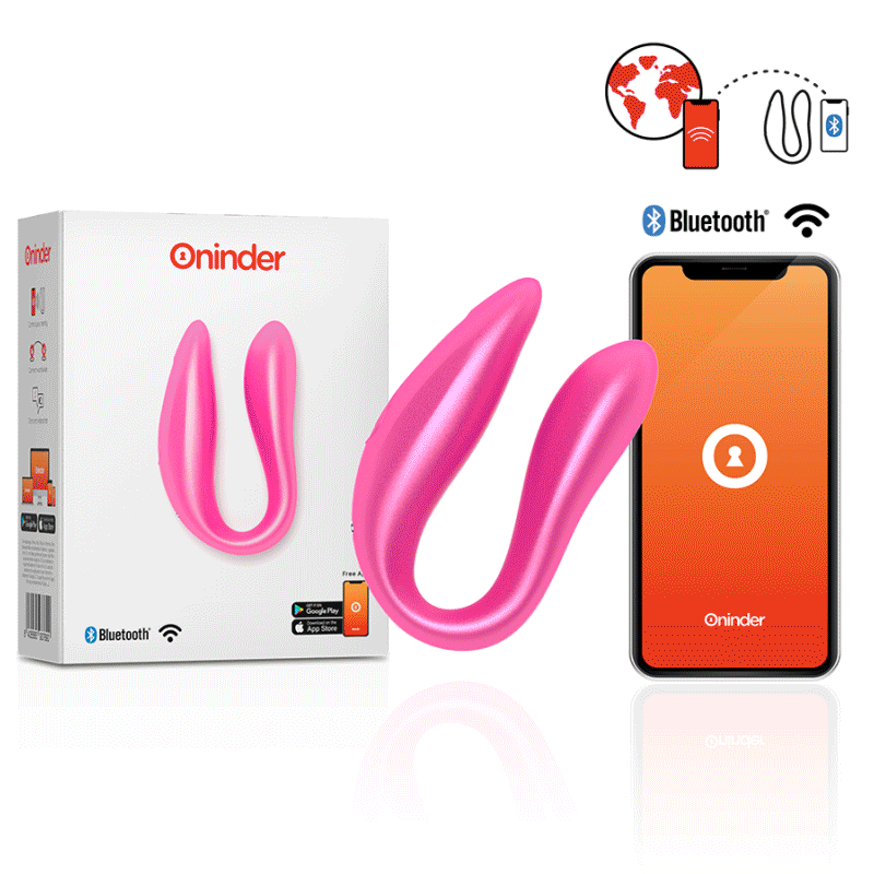 ONINDER - LISBOA ESTIMULADOR PUNTO G & CL�TORIS ROSA - APP GRATUITA ROSA