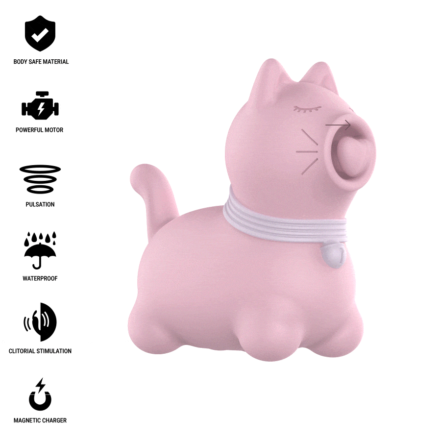 INTENSE - MARIE ESTIMULADOR CON LENGUA EFECTO PULSACIN ROSA